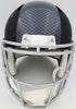 Russell Wilson Autographed Seattle Seahawks Matte Black Speed Full Size Replica Helmet In Green RW Holo Stock #145844