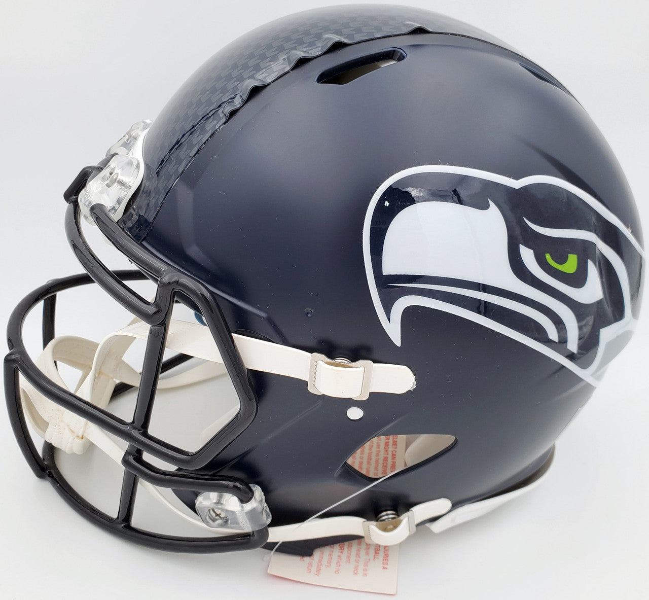 Russell Wilson Autographed Seattle Seahawks Full Size Speed Authentic Helmet In Green RW Holo Stock #145783