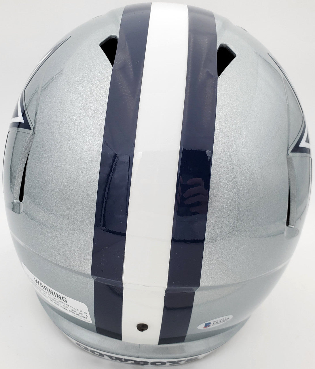 Ezekiel Elliott Autographed Dallas Cowboys Full Size Speed Replica Helmet Beckett BAS Stock #143247