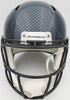 Russell Wilson Autographed Seattle Seahawks Speed Full Size Helmet In Silver RW Holo Stock #113611