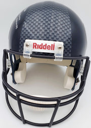 Russell Wilson Autographed Seattle Seahawks Full Size Replica Helmet "SB XLVIII Champs" In Silver RW Holo Stock #72373