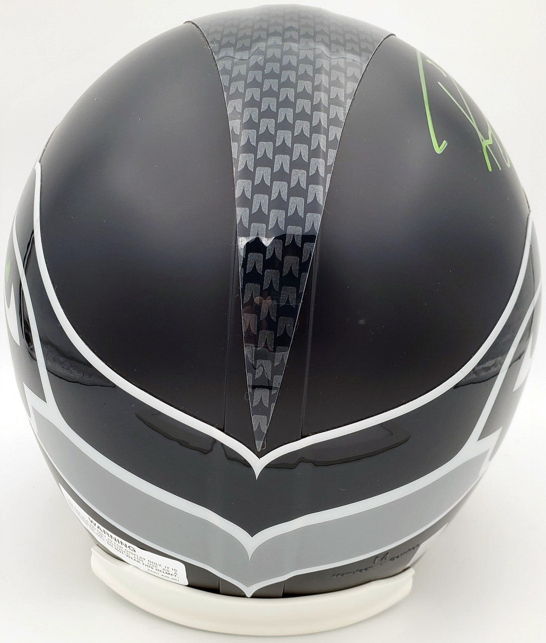 Russell Wilson Autographed Seattle Seahawks Full Size Replica Helmet "SB XLVIII Champs" In Green RW Holo Stock #72372