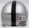 DJ D.J. Turner Autographed Las Vegas Raiders Mini Helmet "Just Win Baby" Beckett BAS QR #2W133251