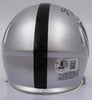 DJ D.J. Turner Autographed Las Vegas Raiders Mini Helmet "Just Win Baby" Beckett BAS QR #2W133361