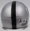 DJ D.J. Turner Autographed Las Vegas Raiders Mini Helmet "Just Win Baby" Beckett BAS QR #2W133220