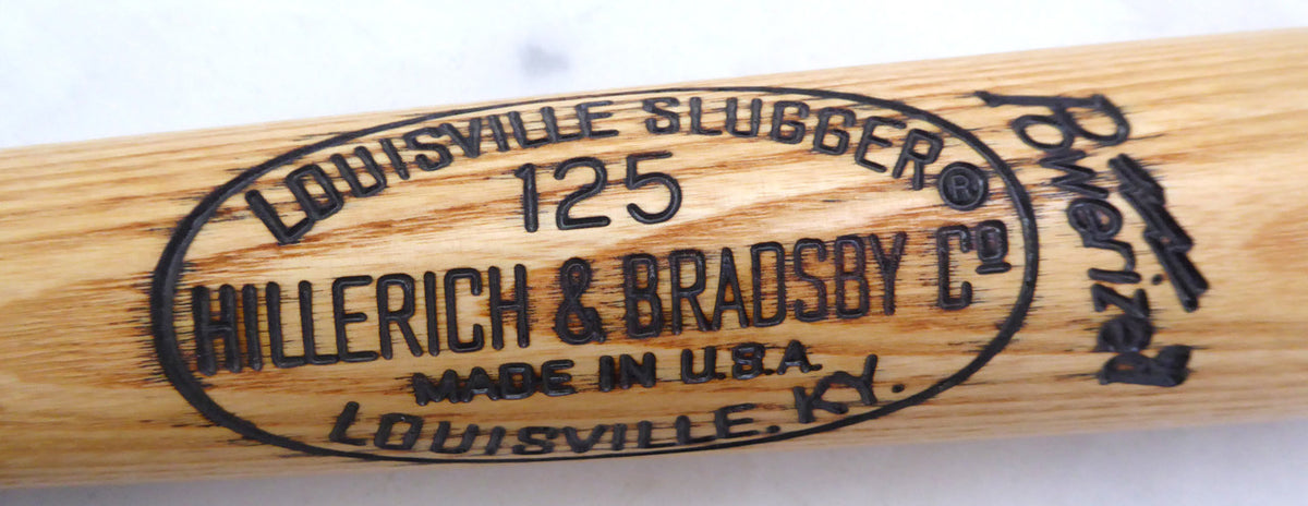 Ralph Kiner Autographed Louisville Slugger Bat Pittsburgh Pirates Game Model Beckett BAS QR #BK44608
