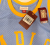 Los Angeles Lakers Shaquille Shaq O'Neal Autographed Blue Mitchell & Ness Jersey Beckett BAS QR #WU13474
