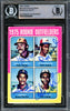 Jim Rice & Others Autographed 1975 Topps Rookie Card #616 Signed By All 4 Beckett BAS #16545448