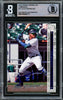Julio Rodriguez Autographed 2022 Chronicles Luminance Rookie Card #15 Seattle Mariners Beckett BAS #16545771