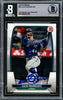 Julio Rodriguez Autographed 2023 Bowman Card #96 Seattle Mariners Beckett BAS #16545785