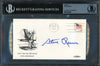 Steve Reeves Autographed 1979 First Day Cover Actor Beckett BAS #16545959