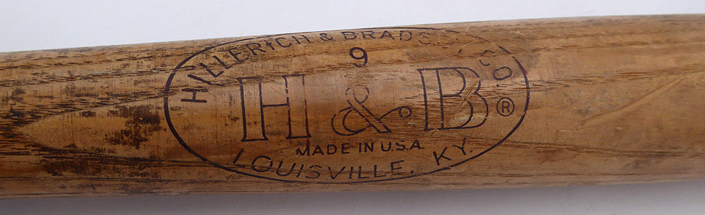 Billy Williams Autographed H & B Bat Chicago Cubs Beckett BAS QR #BW06411