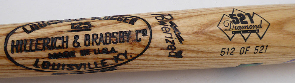 Ted Williams Autographed Louisville Slugger Game Model Bat Boston Red Sox #/521 Beckett BAS QR #AE85504