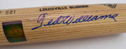 Ted Williams Autographed Louisville Slugger Game Model Bat Boston Red Sox #/521 Beckett BAS QR #AE85507