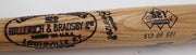 Ted Williams Autographed Louisville Slugger Game Model Bat Boston Red Sox #/521 Beckett BAS QR #AE85507