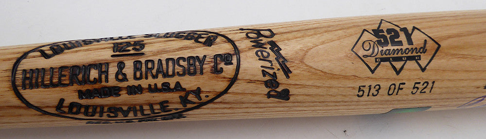 Ted Williams Autographed Louisville Slugger Game Model Bat Boston Red Sox #/521 Beckett BAS QR #AE85507