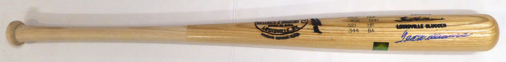 Ted Williams Autographed Louisville Slugger Game Model Bat Boston Red Sox Beckett BAS QR #AE85508
