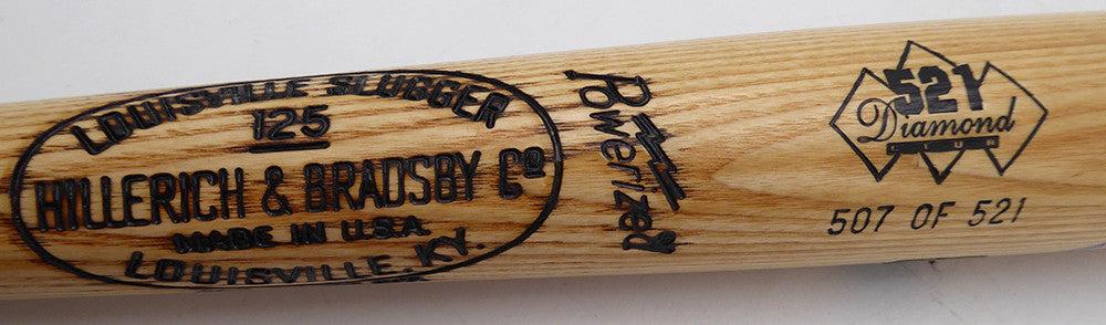 Ted Williams Autographed Louisville Slugger Game Model Bat Boston Red Sox #/521 Beckett BAS QR #AE85510
