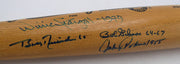 World Series MVP's Autographed Rawlings Bat With 10 Signatures Including Reggie Jackson Beckett BAS QR #AE49010