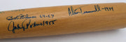 World Series MVP's Autographed Rawlings Bat With 10 Signatures Including Reggie Jackson Beckett BAS QR #AE49010