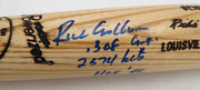 Richie Ashburn Autographed Louisville Slugger Game Model Bat Philadelphia Phillies ".308, 2574 Hits, HOF 95" Beckett BAS QR #BU87105