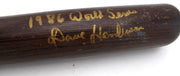 Dave Henderson Autographed Adirondack Model RJ288 Bat Boston Red Sox "1986 World Series" Beckett BAS QR #BU87118