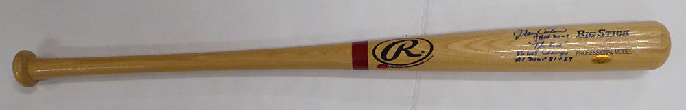 Gary Carter Autographed Rawlings Bat Expos, Mets "HOF 2001, The Kid, 86 WS Champs & AS MVP 81 & 84" Beckett BAS QR #BU87134