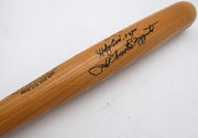 Phil Rizzuto Autographed Louisville Slugger Game Model Bat New York Yankees "Holy Cow" Beckett BAS QR #BU87140