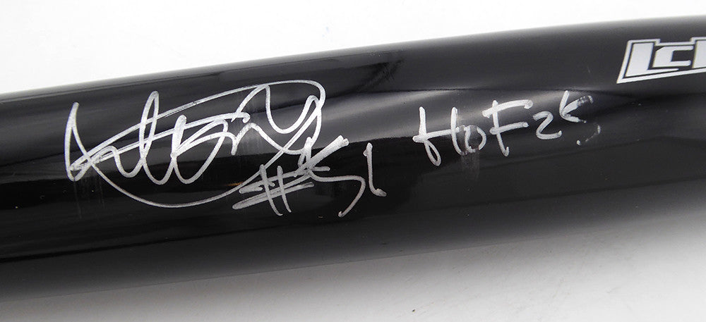 Ichiro Suzuki Autographed Mizuno Player Model Bat Seattle Mariners "HOF 25" (Smudged) Beckett BAS QR #2W517071
