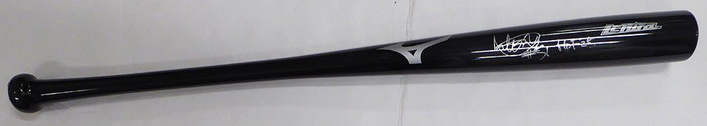 Ichiro Suzuki Autographed Mizuno Player Model Bat Seattle Mariners "HOF 25" (Smudged) Beckett BAS QR #2W517071