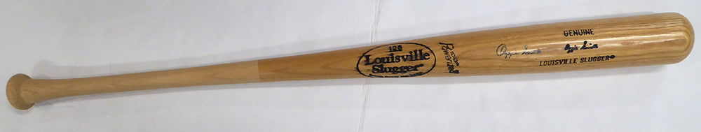 Ozzie Smith Autographed Louisville Slugger Bat St. Louis Cardinals Beckett BAS QR #BV12116