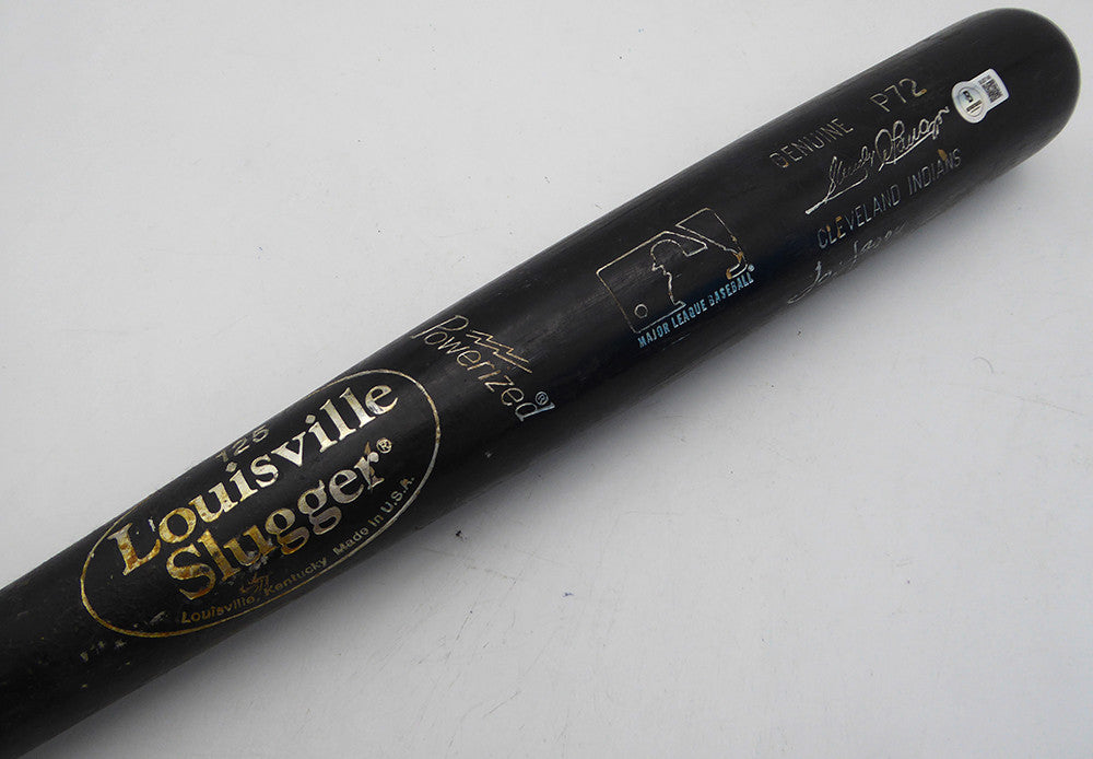 Sandy Alomar Jr. Autographed Louisville Slugger P72 Bat Cleveland Indians "To Jason Best Wishes" Beckett BAS QR #BU87146