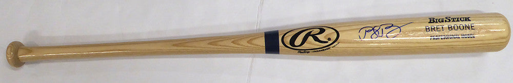 Bret Boone Autographed Rawlings Big Stick Bat Seattle Mariners MCS Holo #87593