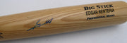 Edgar Renteria Autographed Rawlings Big Stick Bat San Francisco Giants, Miami Marlins MLB Holo #FJ139763