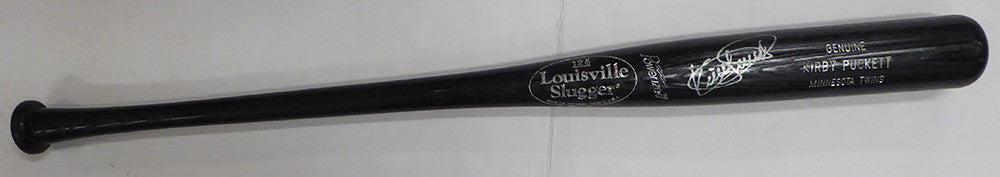 Kirby Puckett Autographed Louisville Slugger Game Model Bat Minnesota Twins JSA #ZZ91439