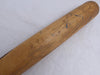 Phil Bradley Unsigned Seattle Mariners Blonde Louisville Slugger T141 Game Used Bat Cracked SKU #214061