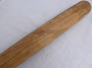 Phil Bradley Unsigned Seattle Mariners Blonde Louisville Slugger T141 Game Used Bat Cracked SKU #214061