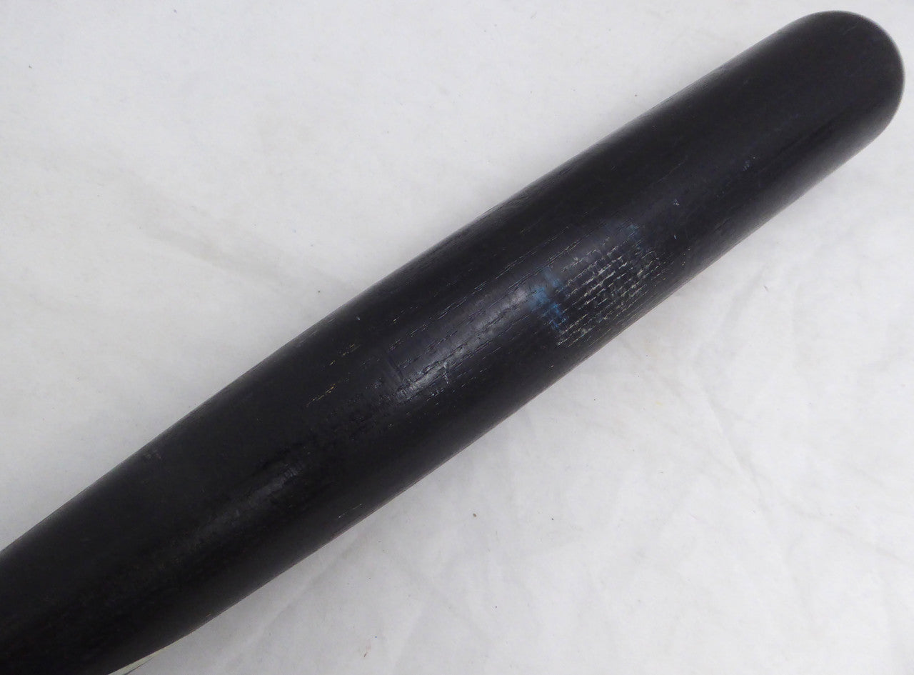 Paul Sorrento Unsigned Seattle Mariners Black Rawlings Big Stick 1997 Game Used Bat Cracked SKU #214069