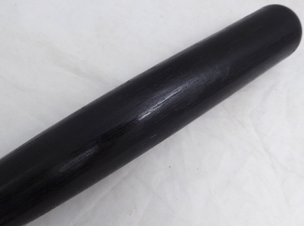 Henry Cotto Autographed Black Louisville Slugger Game Used Bat Seattle Mariners Light Use SKU #214071