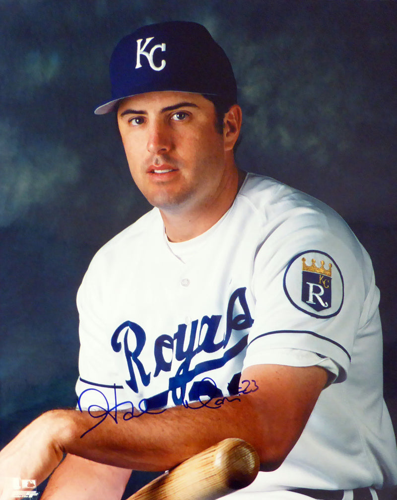 Hal Morris Autographed 16x20 Photo Kansas City Royals SKU #214183