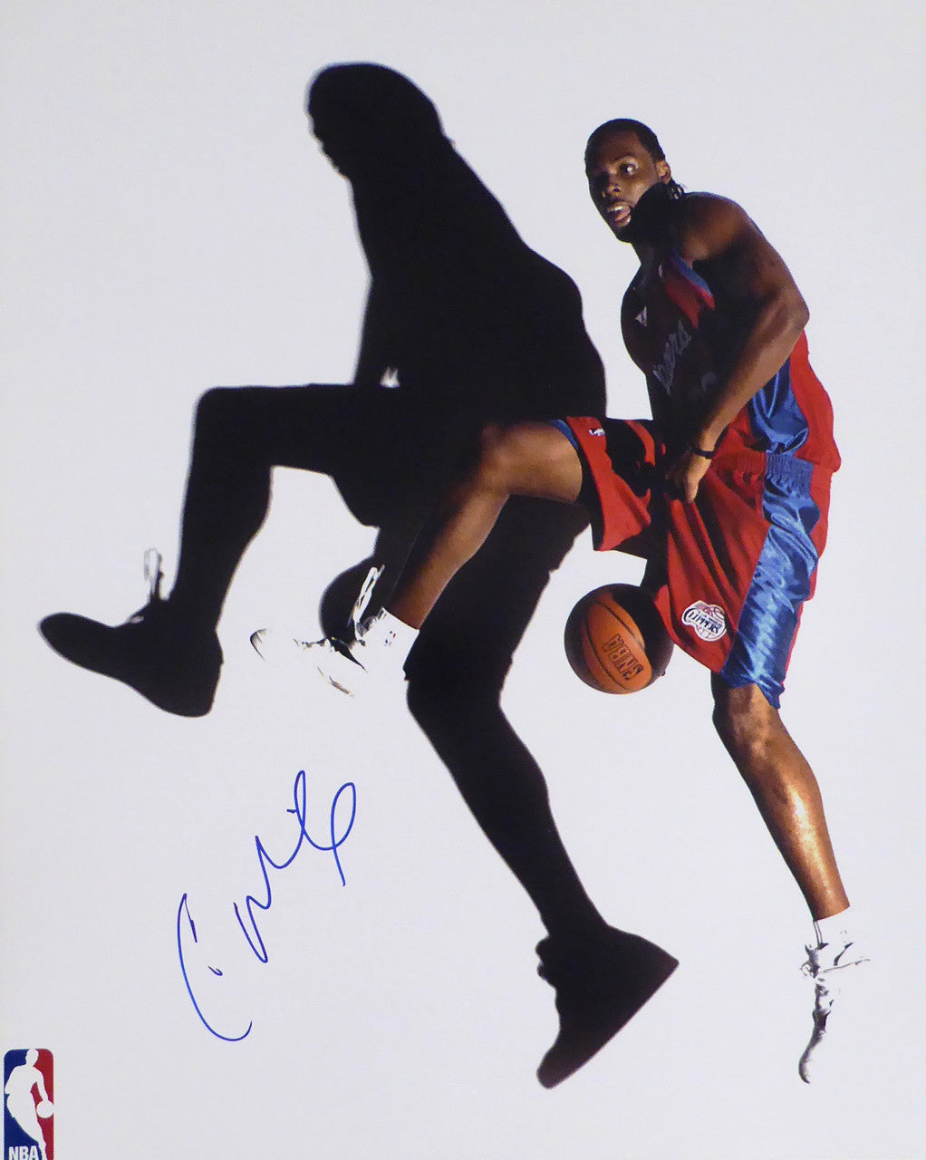 Chris Wilcox Autographed 16x20 Photo Los Angeles Clippers SKU #214785