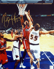 Maurice Taylor Autographed 16x20 Photo Los Angeles Clippers SKU #214791