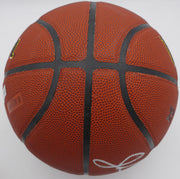 John Stockton Autographed Basketball Utah Jazz (Smudged) Beckett BAS QR #1W271720