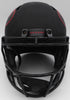 Nico Collins Autographed Eclipse Black Full Size Replica Helmet Houston Texans Beckett (Scratches) BAS QR #1W433072