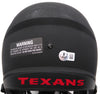Nico Collins Autographed Eclipse Black Full Size Replica Helmet Houston Texans Beckett (Scratches) BAS QR #1W433072