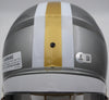 Alvin Kamara Autographed Flash Gold Full Size Replica Helmet New Orleans Saints Beckett BAS QR #1W403173