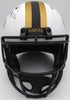 Alvin Kamara Autographed Lunar Eclipse White Full Size Replica Helmet New Orleans Saints Beckett BAS QR #1W403069