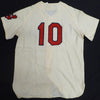 Cleveland Indians Al Lopez Autographed Cream Authentic Mitchell & Ness Jersey Size L Beckett BAS QR #BK44629