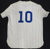 Chicago Cubs Ron Santo Autographed White 1969 Mitchell & Ness Jersey Size L Beckett BAS QR #BL93443