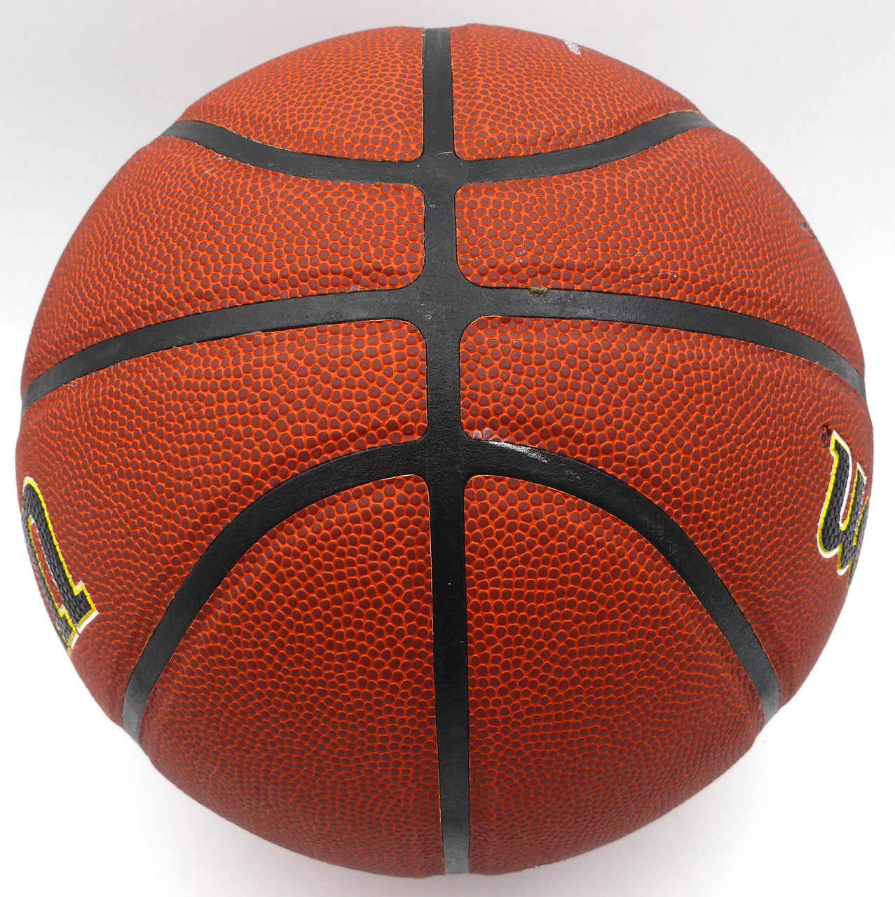 Karl Malone & John Stockton Autographed Wilson Basketball Utah Jazz (Smudged) Beckett BAS QR #1W271731